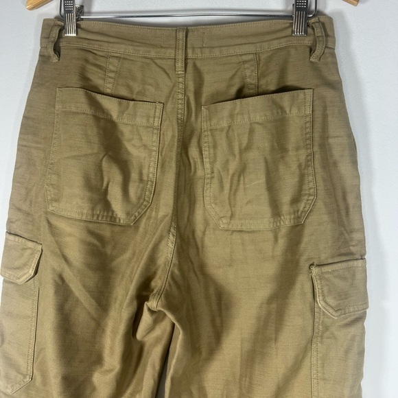 Madewell High-Rise Cargo Fatigue Pants with Jogger Bottom 27 - Picture 9 of 11